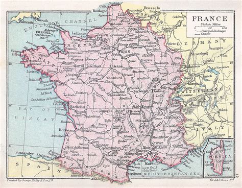 Map Of France In 1914 - Best Map of Middle Earth