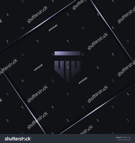 Minimal Letter Viv Uiu Logo Design Stock Vector (Royalty Free) 1846916710 | Shutterstock