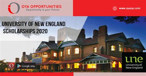 University of New England Scholarships 2020 - OYA Opportunities | OYA Opportunities