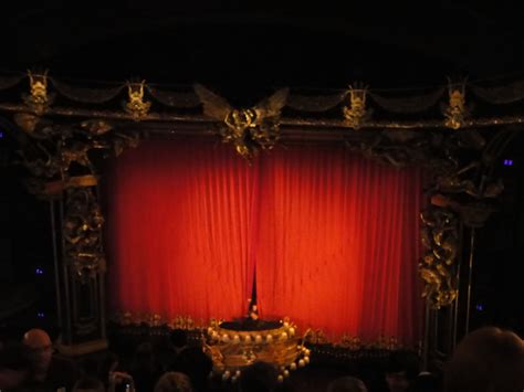 "Phantom of the Opera stage at the Majestic Theater (from my New York trip in March 2011!)"