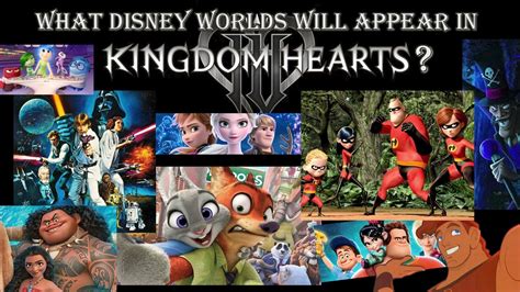 What Disney Worlds will appear in Kingdom Hearts 4? - Kirblog 4/21/22 ...