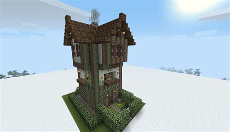 Minecraft Medieval House Blueprints