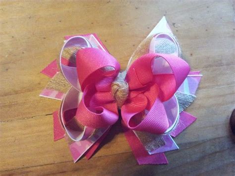 Pink camo boutique bow | Boutique bows, Pink camo, Bows