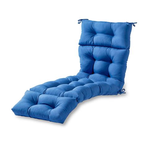 Greendale Home Fashions Marine Blue 72 x 22 in. Outdoor Chaise Lounge Chair Cushion - Walmart.com