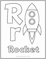 Alphabet Letter “R” Coloring Page  Print It Free sketch template