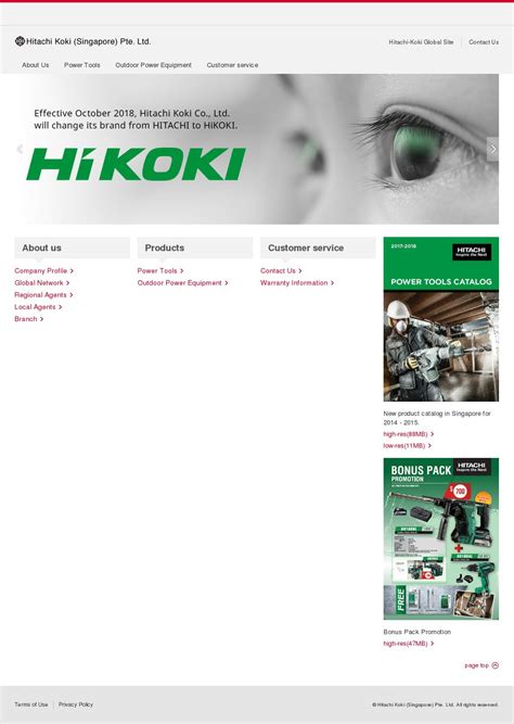 hitachi-koki.com.sg - .SG Domain Names: Singapore Business Directory