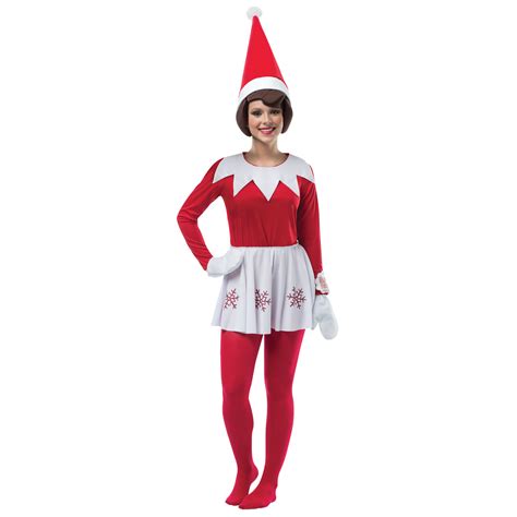 Women's Elf On The Shelf Dress Costume