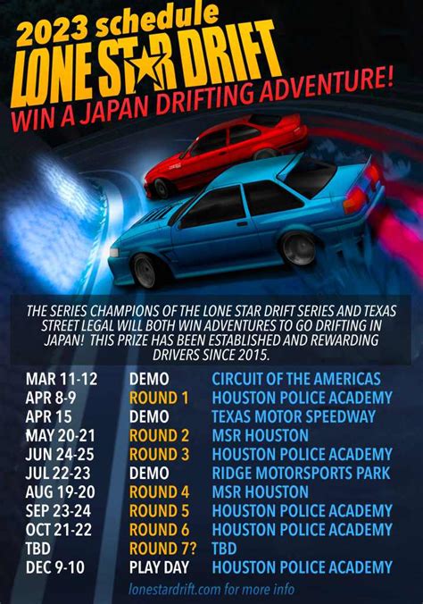 Events – LONE STAR DRIFT