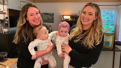 Hilary Duff & Sister Haylie's Daughters Look Too Cute In Matching Onesies | iHeartRadio