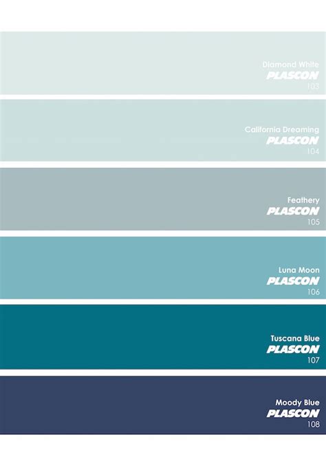 Plascon Colour Chart