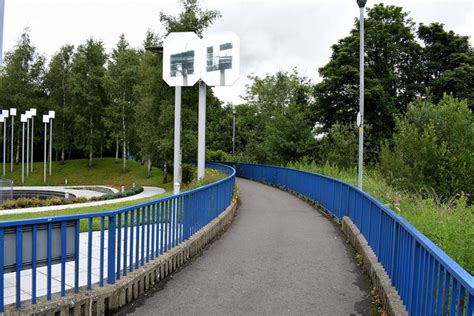 Path leading to Omagh Leisure Centre,... © Kenneth Allen :: Geograph Britain and Ireland