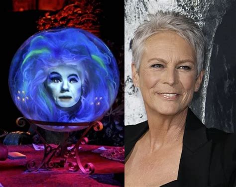 Jamie Lee Curtis Rumored To Play Madame Leota In Disney’s Haunted Mansion Movie in 2022 | Spooky ...