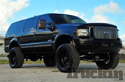 2004 Ford Excursion - Black Smoke - SUV - Truckin Magazine Ford ...