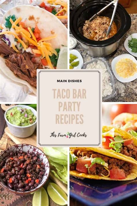 Taco Bar Checklist + How to Plan A Taco Bar Party