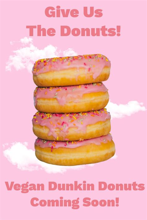 Vegan Donuts: Coming Soon to Dunkin!