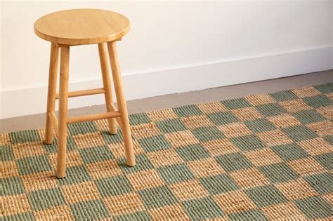 Transform an IKEA Jute Rug Into This Checkerboard Beauty | Hunker