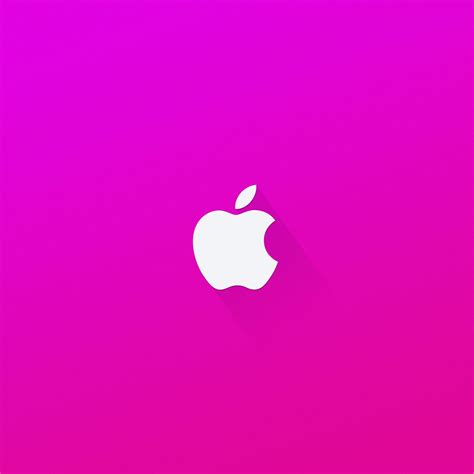 Pink Apple Logo Wallpapers - Top Free Pink Apple Logo Backgrounds ...