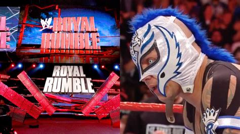 Why did Rey Mysterio not enter the 2023 WWE Royal Rumble match?