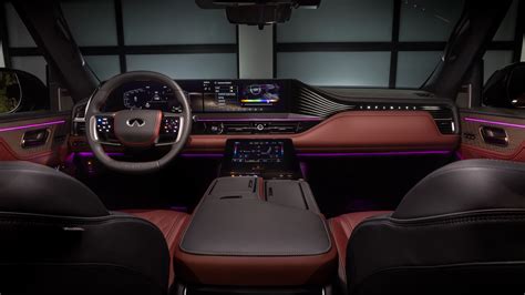 Infiniti QX80 Autograph AWD 2025 Interior Wallpaper - HD Car Wallpapers ...