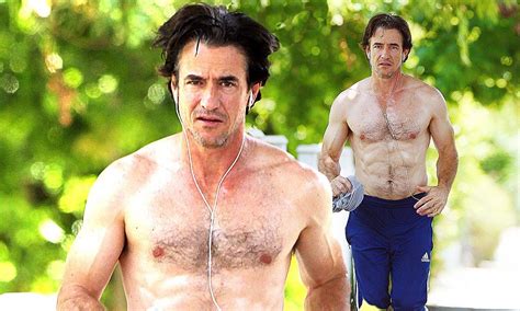 ABS-olutely ripped! New Girl star Dermot Mulroney, 48, shows off his toned torso during LA jog ...