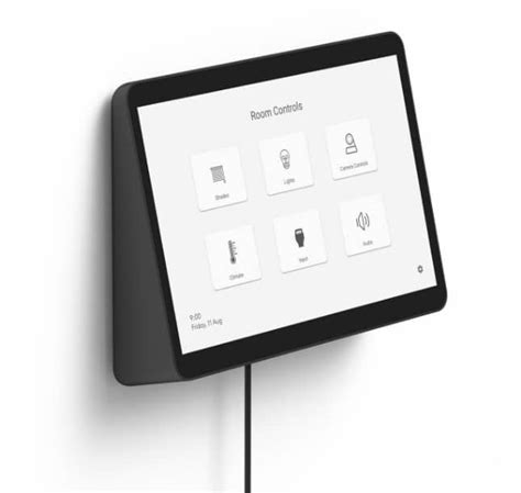 Logitech Tap is an elegant touchscreen controller for meeting rooms