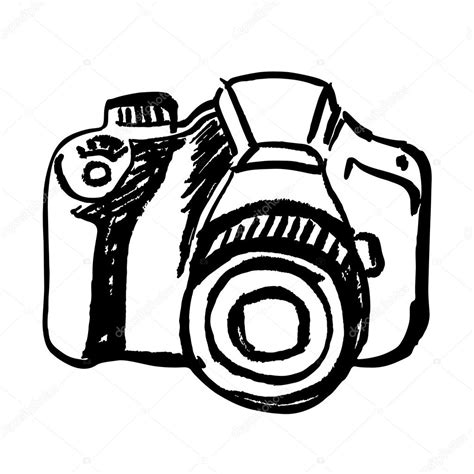 Hand drawn camera Stock Vector Image by ©missbobbit #23666147