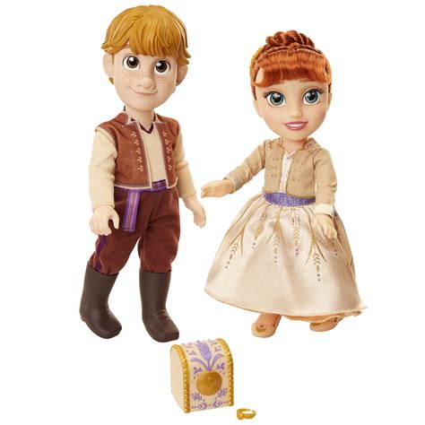 Disney Frozen 2 Anna and Kristoff Proposal 2 Pack Dolls, for Children Ages 3+ - Walmart.com