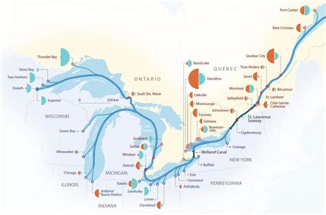 St Lawrence River Map - Virgin Islands Map