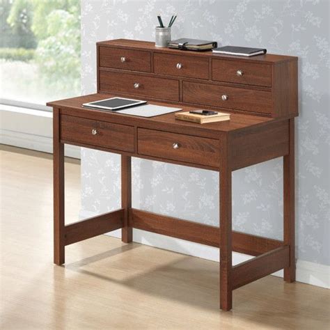 Techni Mobili Elegant Writing Desk with Storage | Home office furniture, Desk storage ...