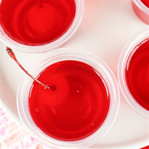 Cherry Vodka Jello Shots Recipe - Home Cooking Memories