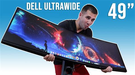 The BEST ULTRAWIDE Display ? Dell 49 Curved MONITOR - YouTube