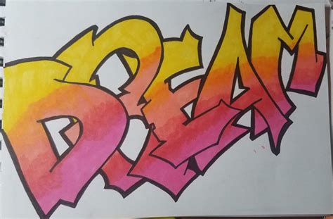 How to Draw Graffiti Style Letters for Beginners - Art by Ro | Graffiti ...