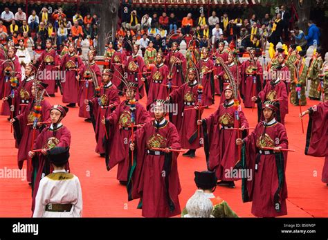 International Confucius Cultural Festival, Qufu City, Shandong Stock ...