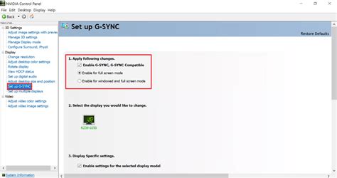 How to enable G-Sync on a Razer Blade laptop