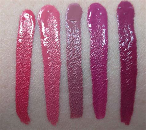 NARS-Powermatte-Lip-Pigment-pink-swatches - Raging Rouge