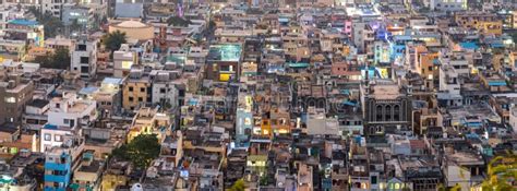 Aerial View of Vijayawada City in the State of Andhra Pradesh in India Stock Image - Image of ...