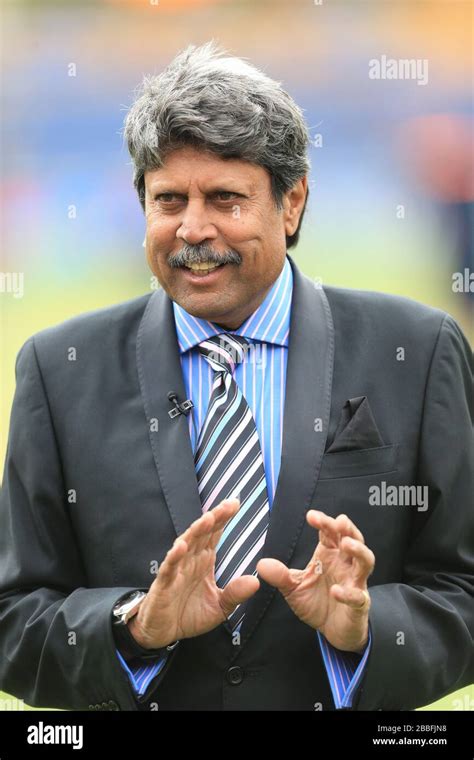 Ex India cricketer Kapil Dev Stock Photo - Alamy