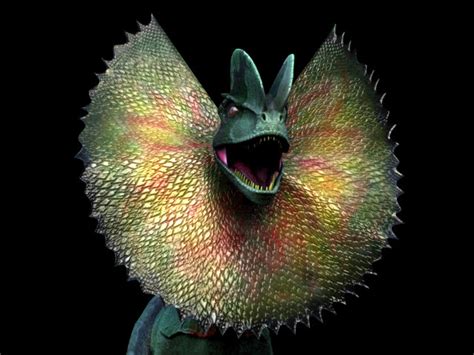 maya dilophosaurus frill