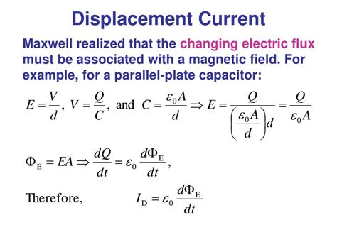 PPT - Maxwell’s Equations and Electromagnetic Waves PowerPoint Presentation - ID:3685470