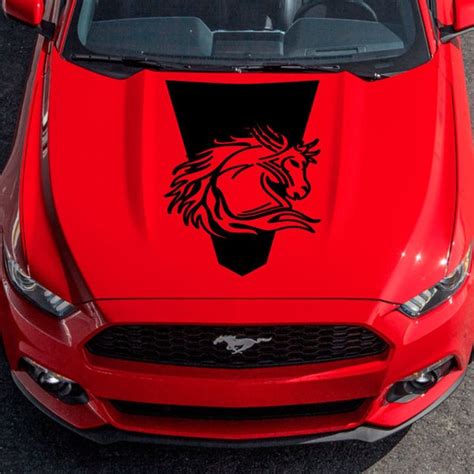 Mustang Hood Decal - Etsy