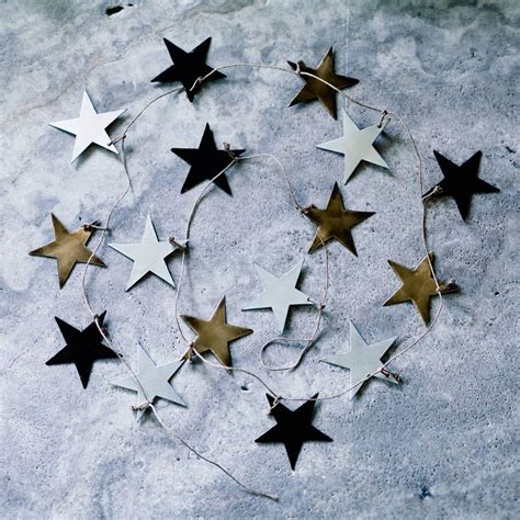 Are you interested in our christmas metal garland? With our star bunting decoration … | Vintage ...