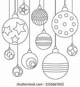 Christmas Toys Coloring Vector Postcard Stock Royalty  sketch template