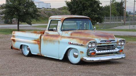 1959 Chevrolet Apache Pickup presented as Lot T64.1 at Kissimmee, FL ...