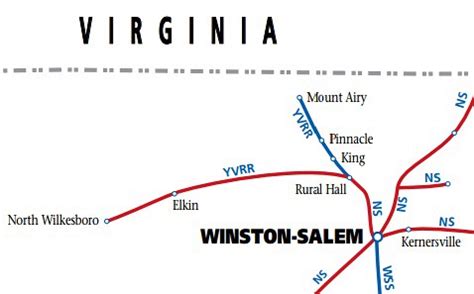 Yadkin Valley RR Map and Background Information for 32 Pho… | Flickr