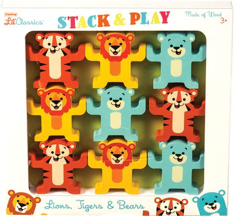 Stack & Play Animals - Blue Turtle Toys