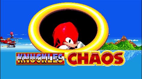 Sonic Chaos - Knuckles Chaos (wip) - YouTube