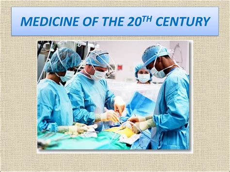 Medicine of the 20th century - презентация онлайн