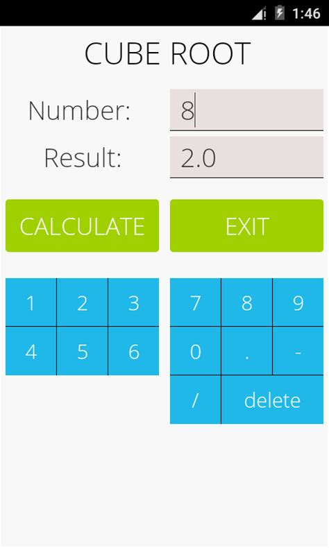 Cube Root Calculator - Android Apps on Google Play