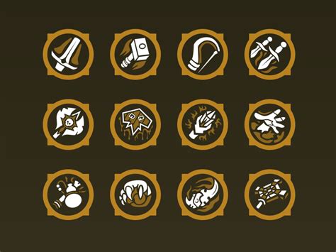 World of Warcraft Class Icons