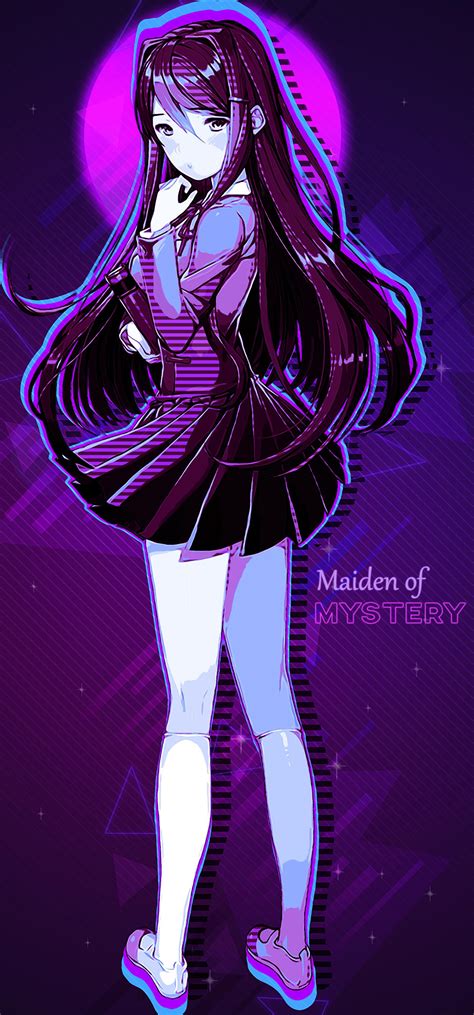 Yuri DDLC Phone Wallpapers - Wallpaper Cave